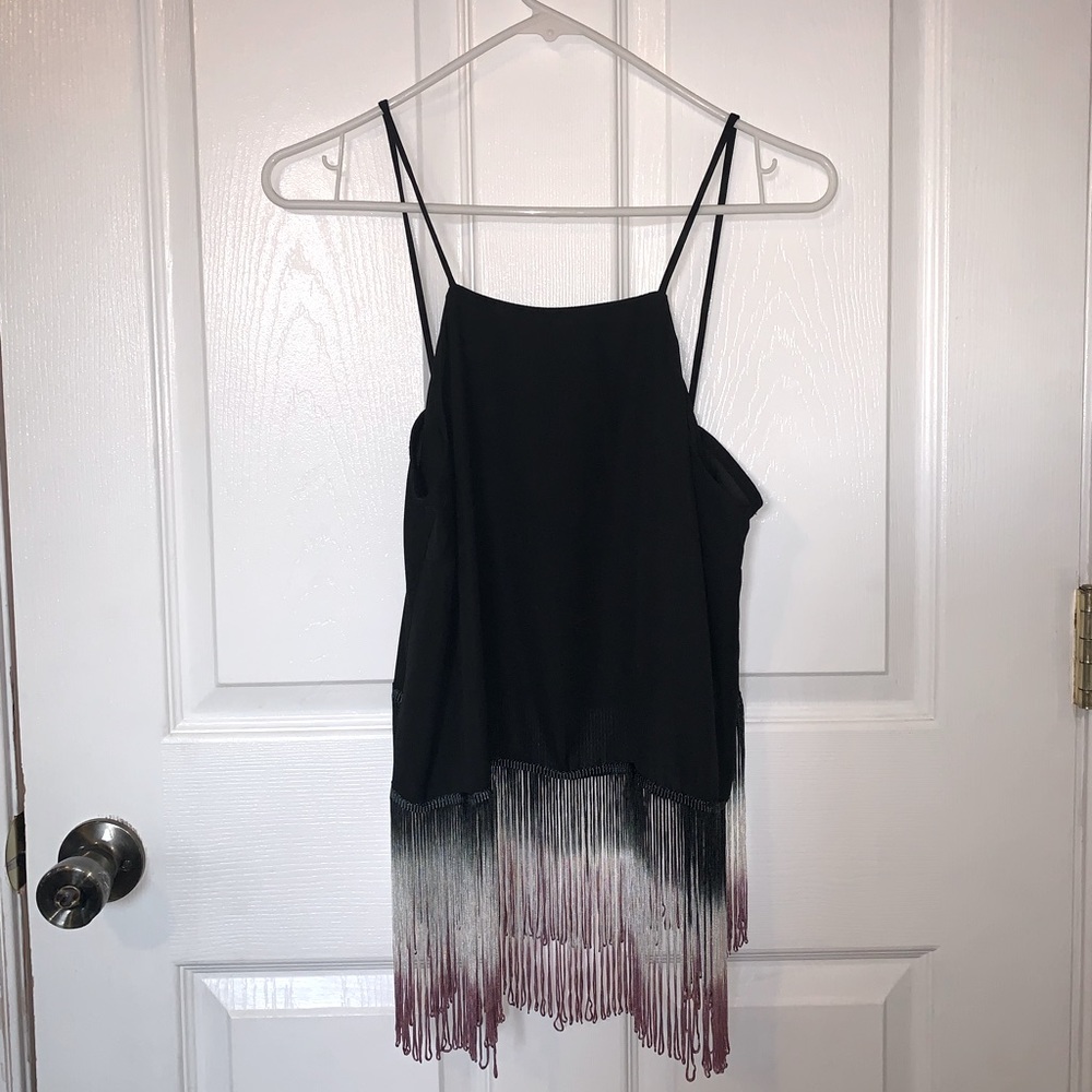 Francesa’s Top with Ombré Fringe at Bottom
